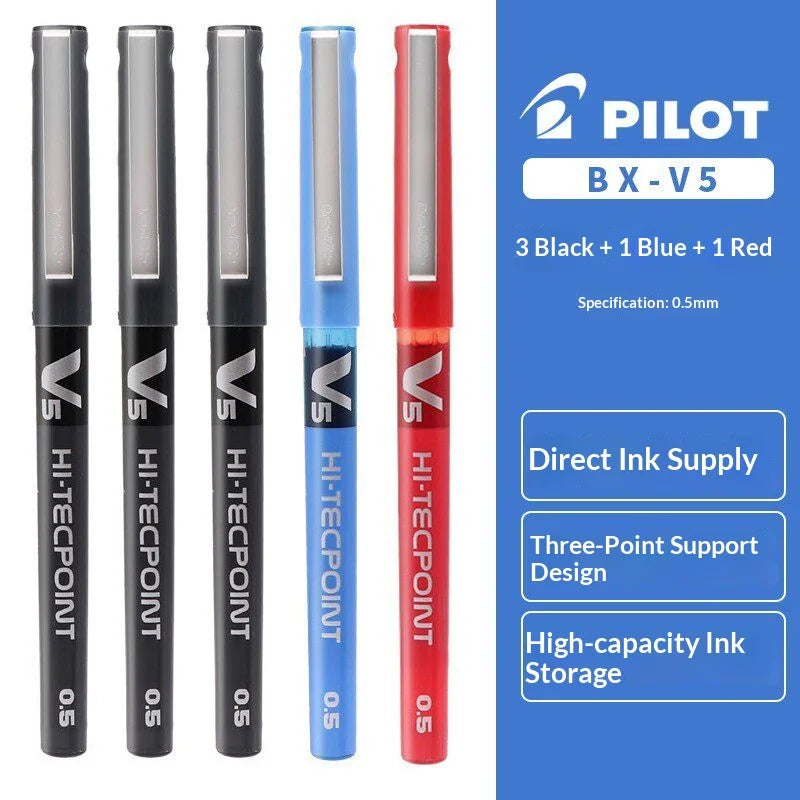CowLost | product_id-pilot-bx-v5-12-color-0-5mm-rollerball-pens-anti-leak-smooth-ink-for-journaling-art-projects |33