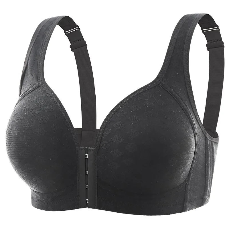 CowLost | product_id-fallsweet-plus-size-plaid-seamless-wireless-front-closure-push-up-bra |22
