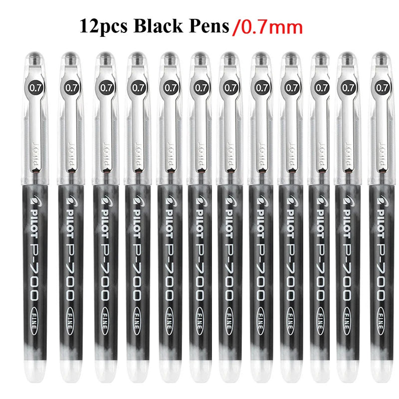 CowLost | product_id-pilot-p500-p700-gel-pens-0-5-0-7mm-black-red-blue-large-capacity-for-school-office-home-use |35