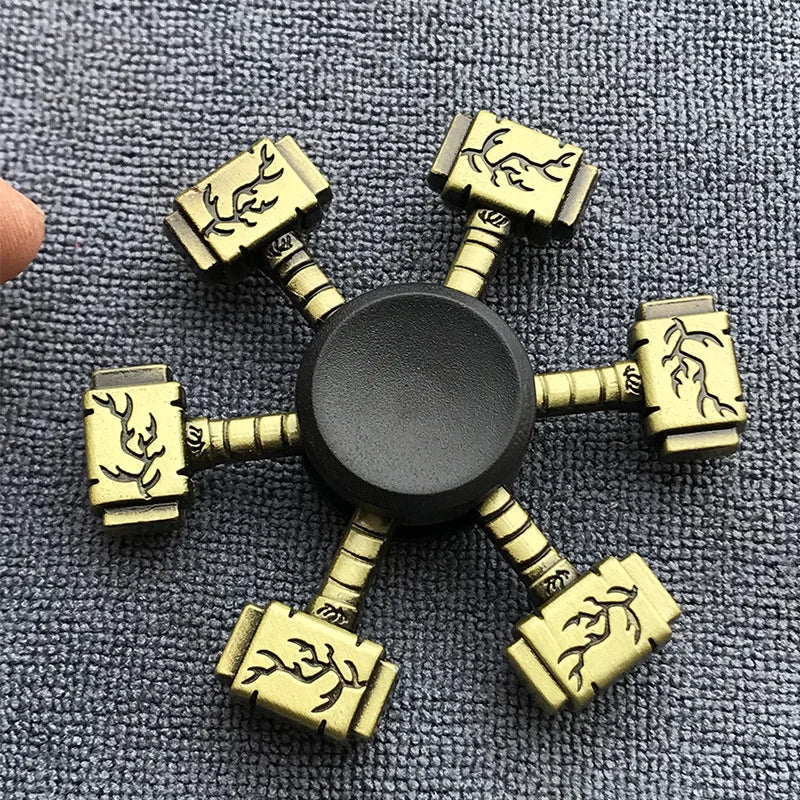 CowLost | product_id-bronze-metal-alloy-fidget-spinner-with-r188-mute-bearing-for-stress-relief |10