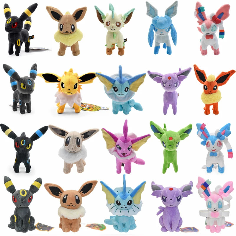 CowLost | fencing-barriers-eevee-plush-toy-32-styles-pokemon-eeveelution-stuffed-animal |1