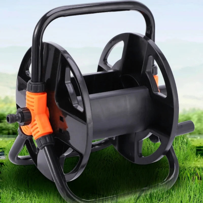 CowLost | diy-hose-reel-portable-water-pipe-storage-rack-single-arm-pipe-coiler-garden-supplies |1
