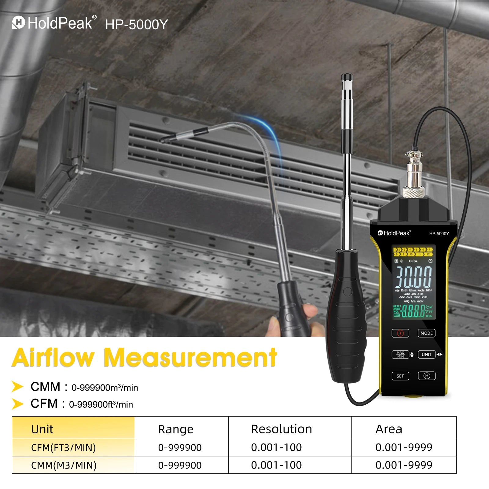 CowLost | fencing-barriers-btmeter-thermal-wind-speed-meter-with-telescopic-hotwire-sensor |5