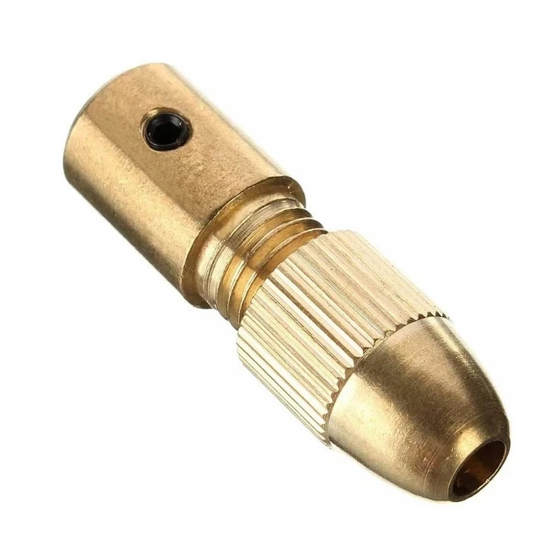 CowLost | product_id-7pcs-brass-mini-drill-chuck-set-keyless-quick-release-adapter-for-electric-motor-shaft |13