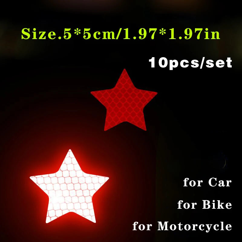 CowLost | product_id-10pcs-reflective-car-bumper-safety-warning-strips-stickers-set |14