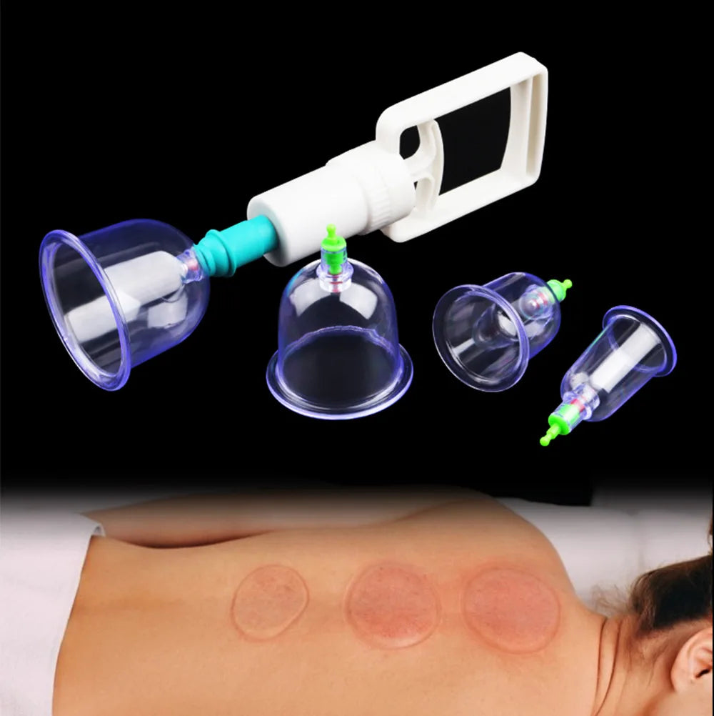 CowLost | 6pcs-vacuum-cupping-sets-with-pumping-gun-suction-cups-back-massage |12