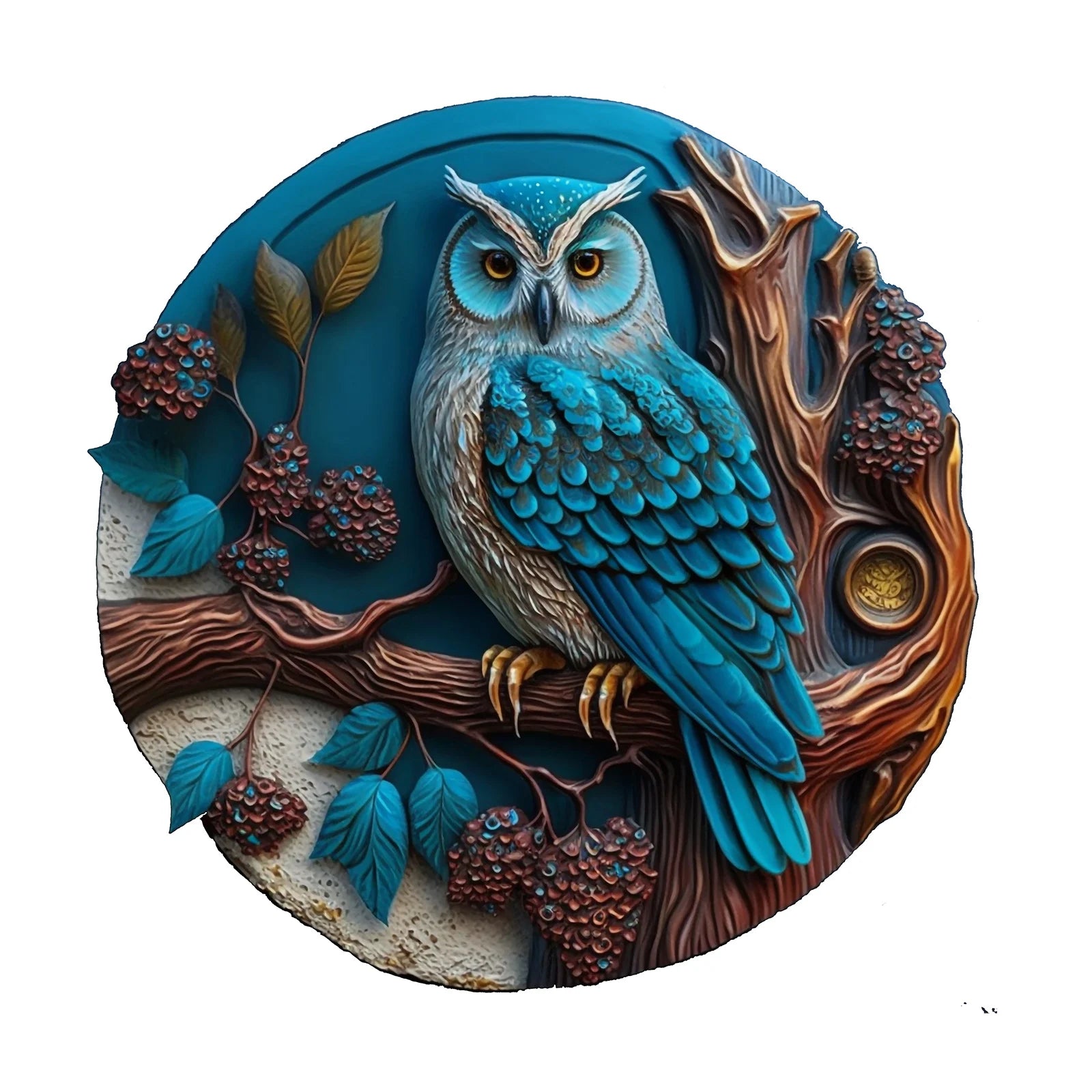 CowLost | product_id-3d-wooden-owl-puzzle-diy-jigsaw-for-adults-and-kids |1