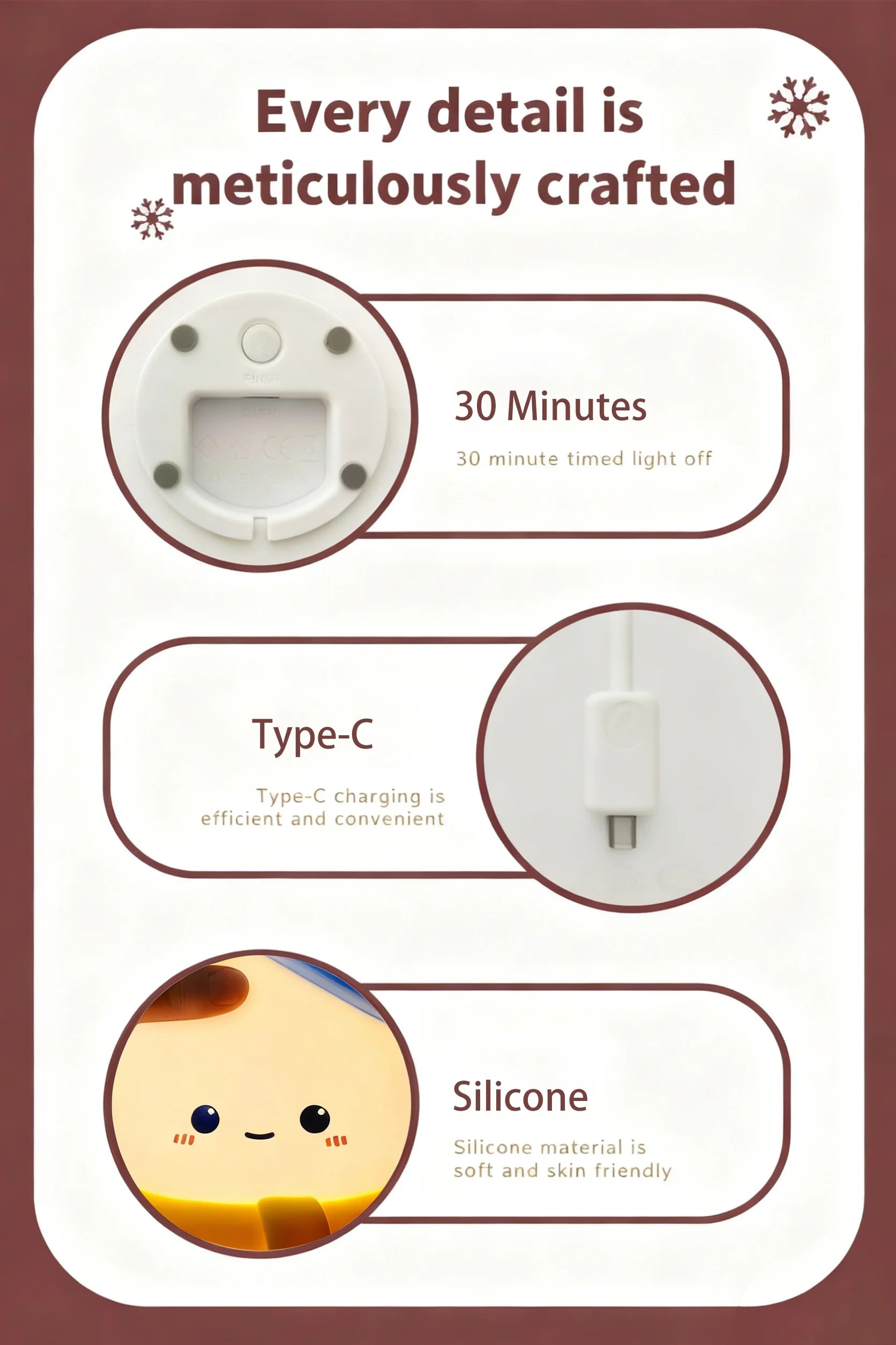 CowLost | product_id-christmas-silicone-snowman-touch-control-rechargeable-night-light-lamp |21