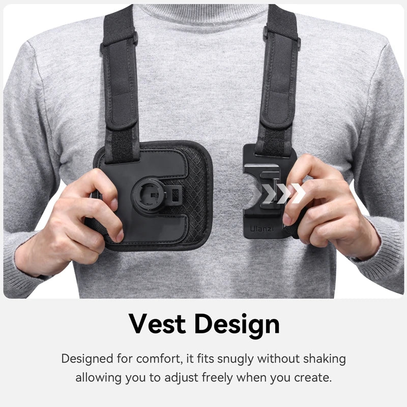 CowLost | ulanzi-go-quick-ii-magnetic-chest-strap-for-action-camera-smartphone-gopro-14-13-12-11-10 |2