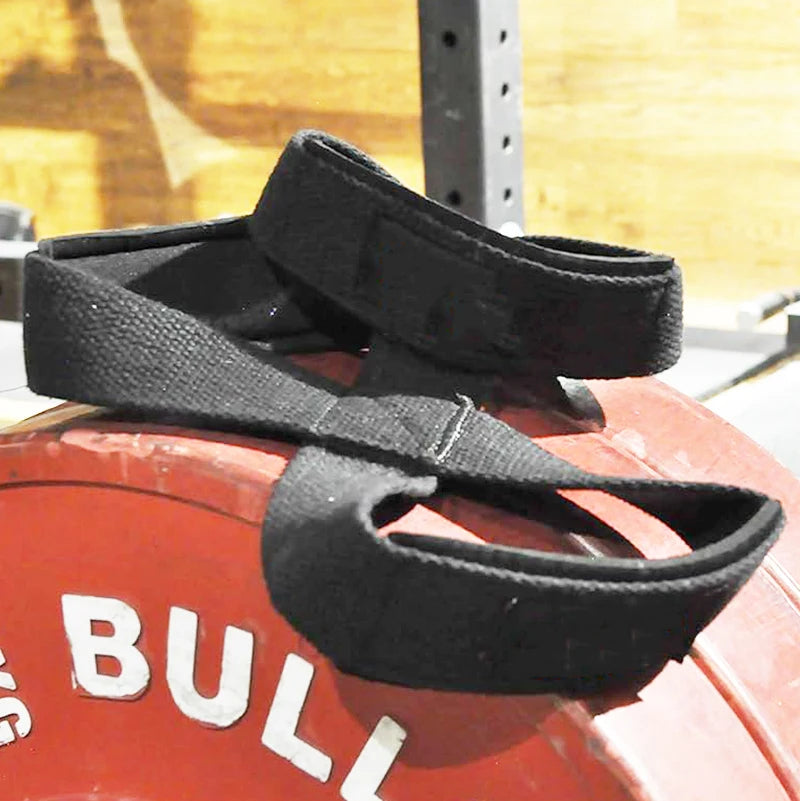 CowLost | sporting-goods-power-grip-powerlifting-figure-8-gym-wrist-straps-cross-training |4