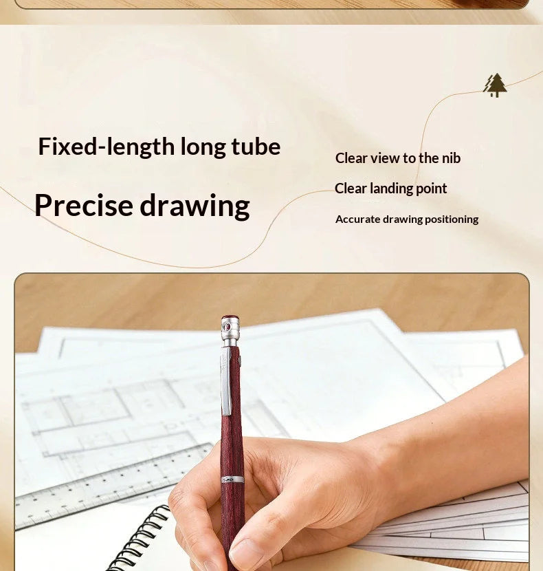 CowLost | product_id-pilot-s20-professional-mechanical-pencil-0-5mm-with-hippopotamus-wood-barrel-for-technical-drawing |12