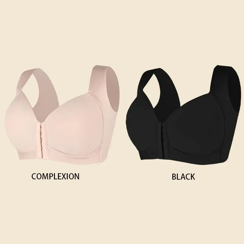 CowLost | product_id-fallsweet-seamless-wire-free-front-closure-push-up-bra-for-women-large-size |2