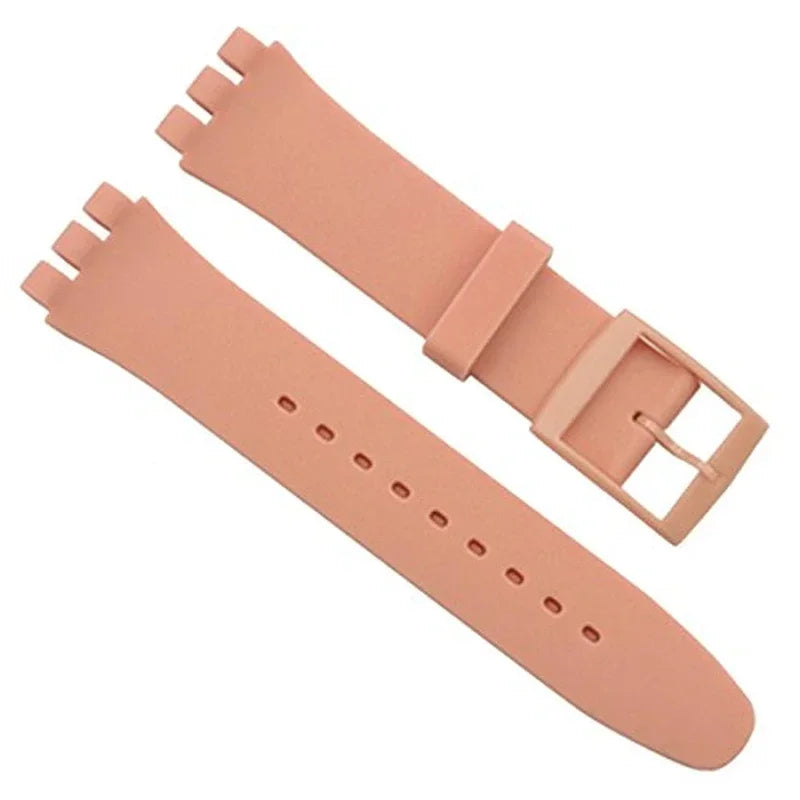 CowLost | product_id-waterproof-silicone-replacement-watch-strap-with-metal-pin-buckle-for-swatch-16-17-19-20mm-unisex |31