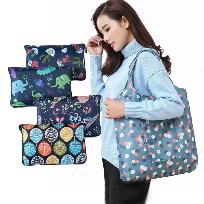 CowLost | waterproof-printing-reusable-shopping-bag |1