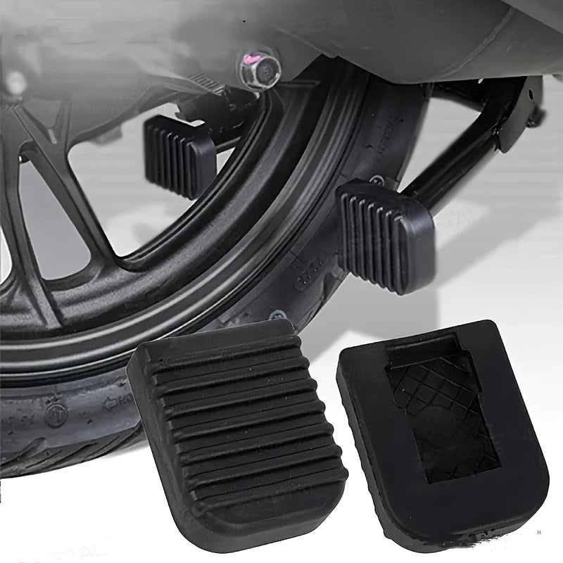 CowLost | 1-2pc-universal-anti-slip-motorcycle-foot-pedal-pad-for-bikes-side-stand-enlarger-extension-pad-protector-motorcycle-accessories |1