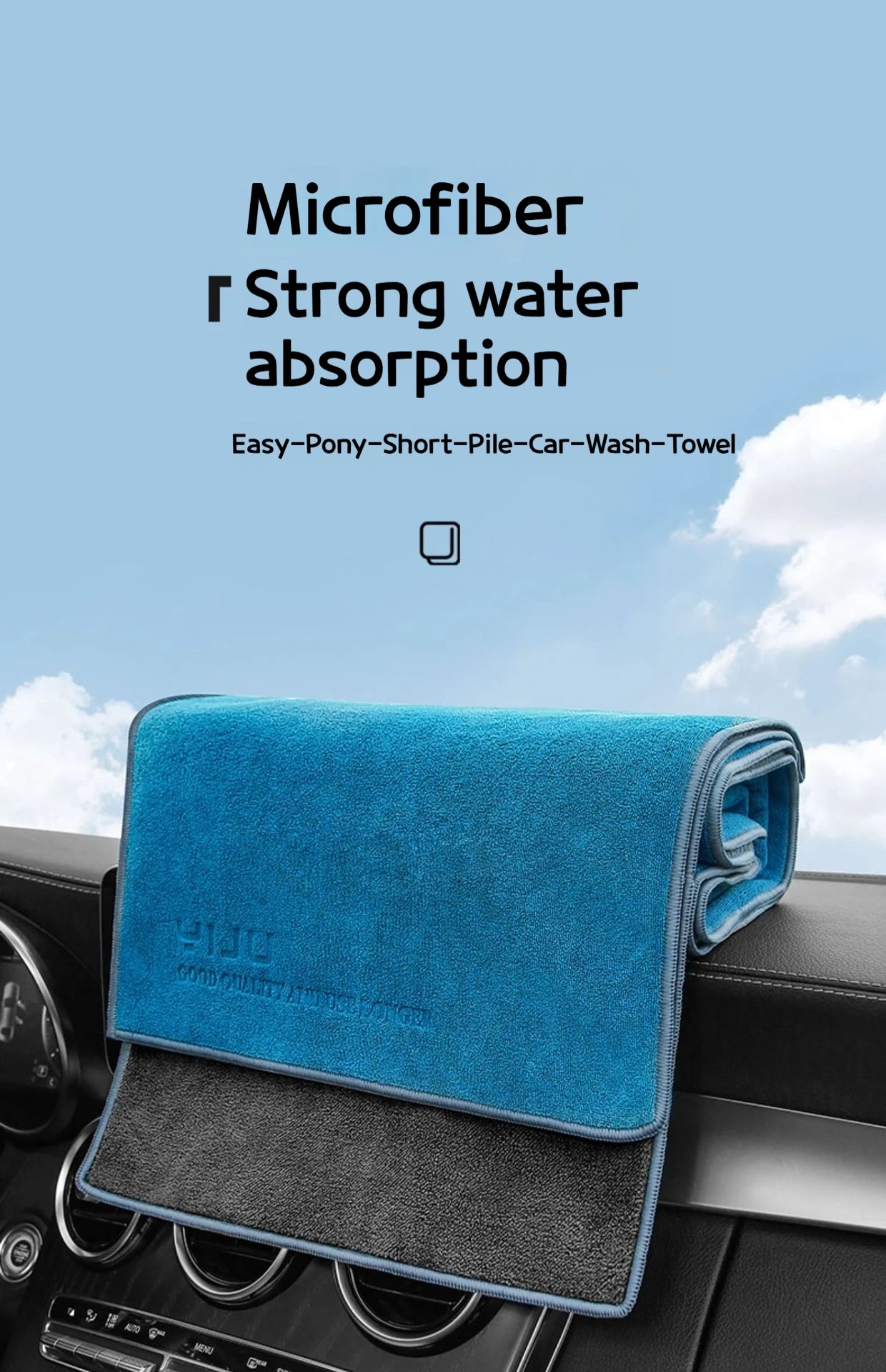 CowLost | product_id-microfiber-car-wash-towel-75x35cm-ultra-soft-lint-free-drying-cloth |8