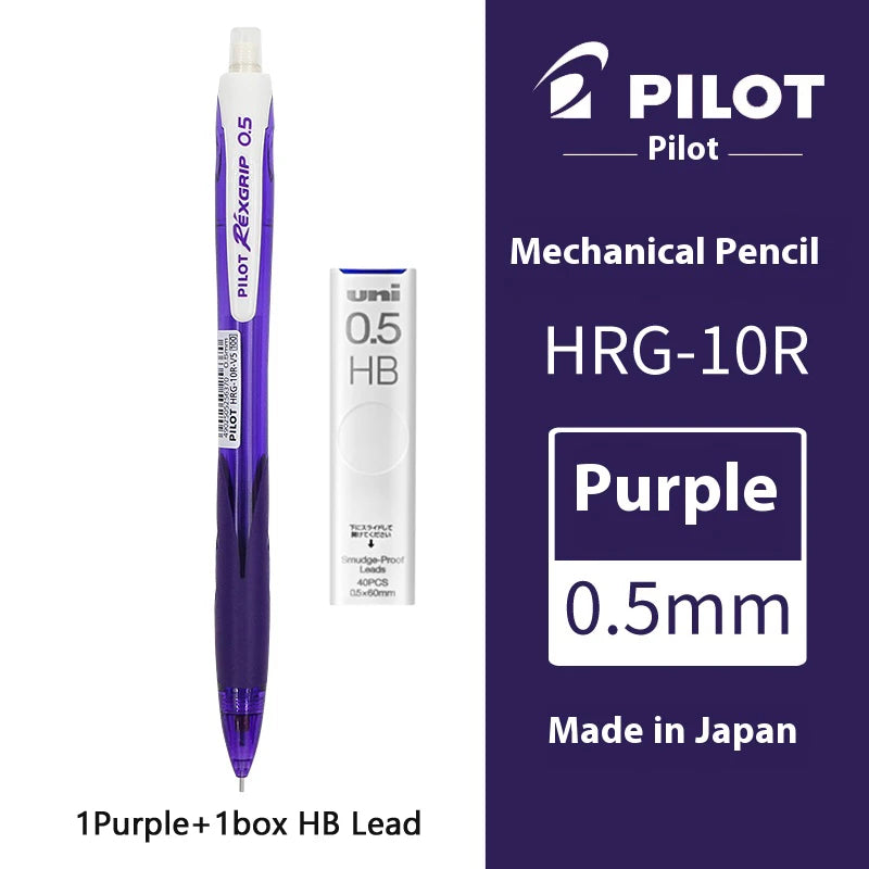 CowLost | product_id-japan-pilot-hrg-10r-mechanical-pencil-0-5mm-colored-rod-unbreakable-non-toxic-with-eraser-for-kids-beginners-writing-drawing |37