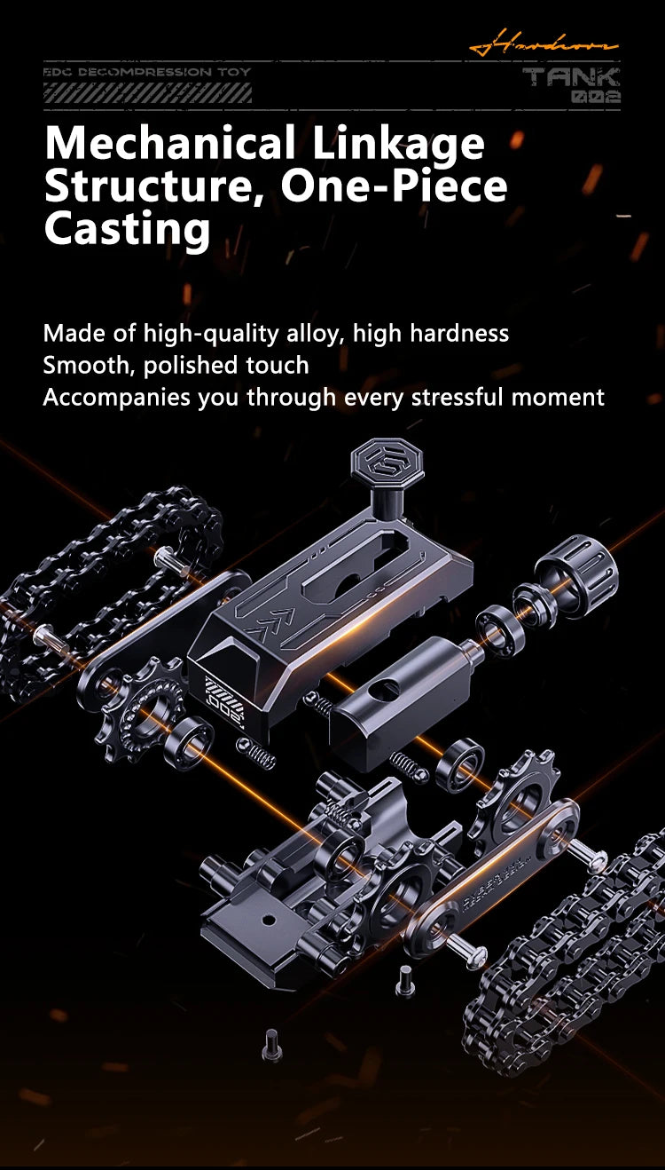 CowLost | hardcore-military-style-edc-metal-magnetic-rotating-tank-stress-relief-toy-fidget-toy-fidget-spinner-kids-gift |12