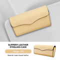 CowLost | product_id-car-sun-visor-sunglasses-holder-organizer-suede-leather-case |26