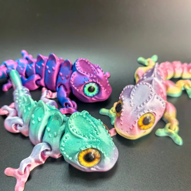 CowLost | product_id-3d-printing-movable-joint-chameleon-fidget-toy-animal-model-ornament-gift |4