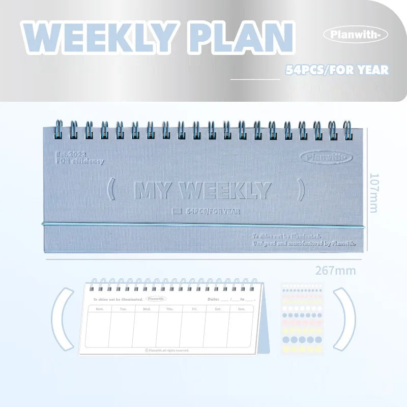 CowLost | product_id-planwith-weekly-flip-up-small-notebook-portable-horizontal-coil-notepad |21