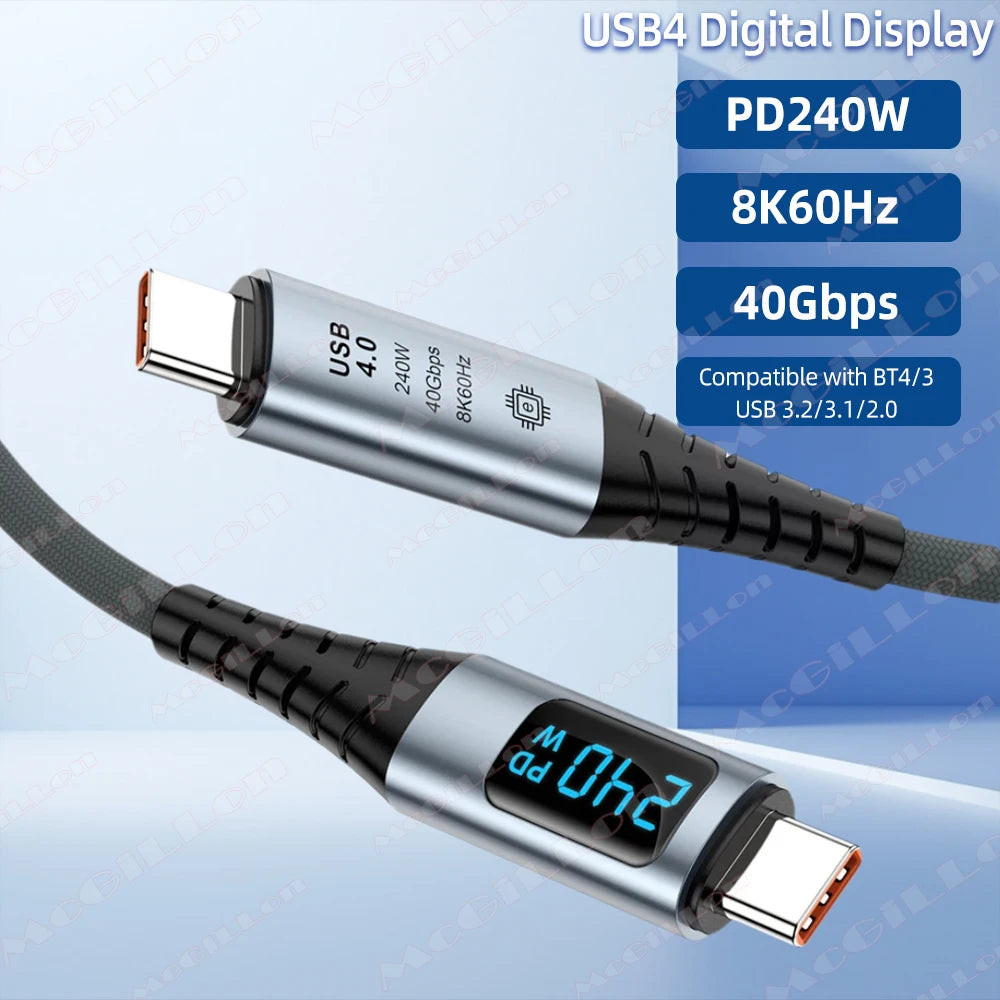 CowLost | product_id-usb-4-0-type-c-to-type-c-cable-8k-40gbps-240w-fast-charge-with-digital-display-for-thunderbolt-4-devices |1