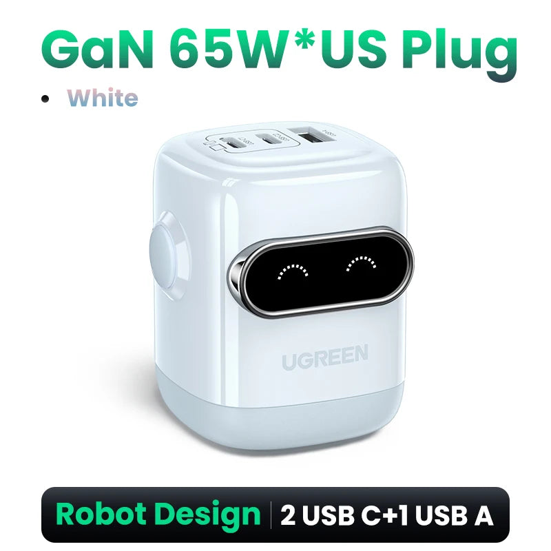 CowLost | ugreen-65w-30w-gan-charger-robot-design-qc4-0-3-0-pps |24
