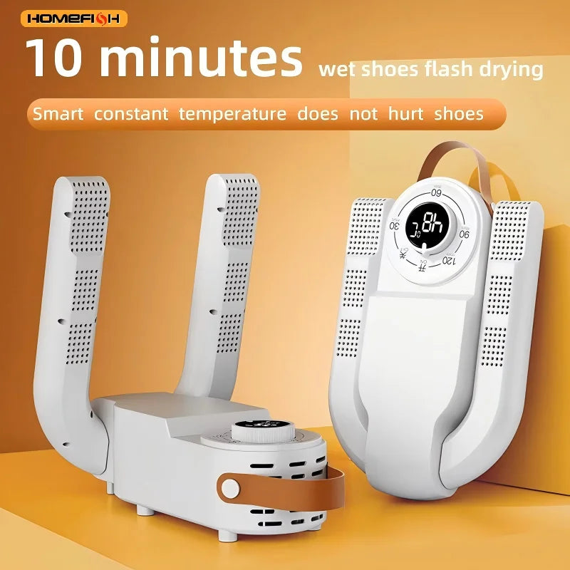 CowLost | product_id-homefish-150w-intelligent-shoe-dryer-with-adjustable-timer-quick-dry-deodorize-sterilize |1