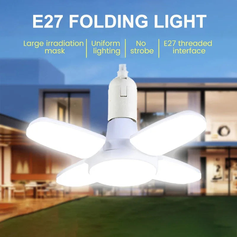 CowLost | product_id-28w-e27-foldable-fan-shaped-led-bulb-bright-white-40-pack-for-homes-warehouses-garages |1
