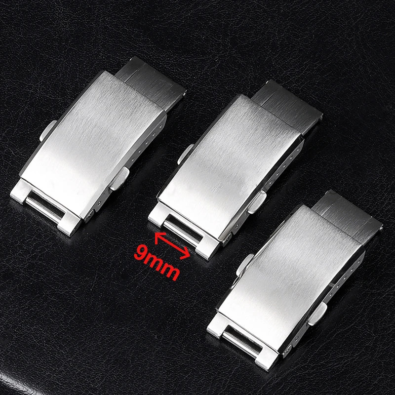 CowLost | product_id-9x16mm-solid-stainless-steel-deployment-buckle-for-rolex-daytona-submariner-strap |2