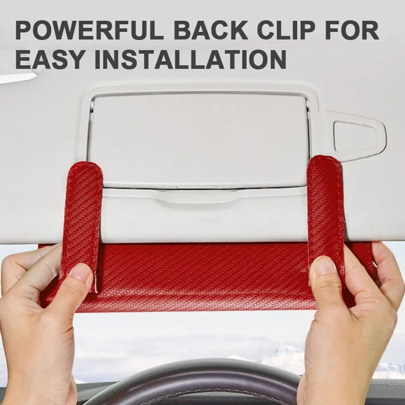 CowLost | tissue-paper-product_id-universal-car-sun-visor-tissue-box-storage-bag-carbon-fiber-sunshade-plate |4