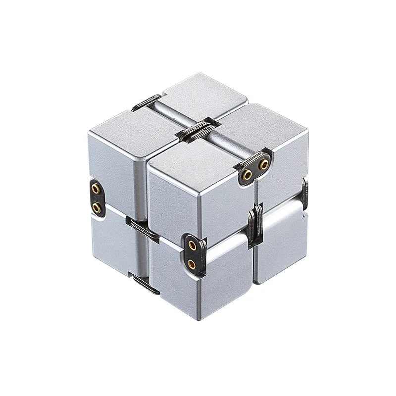 CowLost | infinity-cube-metal-fidget-toy-aluminium-anti-stress-anxiety-relief-for-adults-kids |15