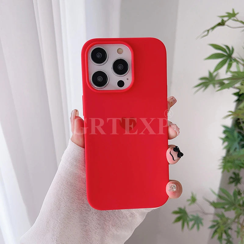 CowLost | soft-case-for-iphone-15-14-13-12-11-pro-xs-max-8-7-plus-x-xr-solid-color |23
