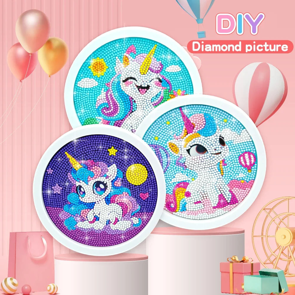 CowLost | product_id-cute-unicorn-5d-diamond-painting-kit-with-frame-for-beginners-and-kids |1