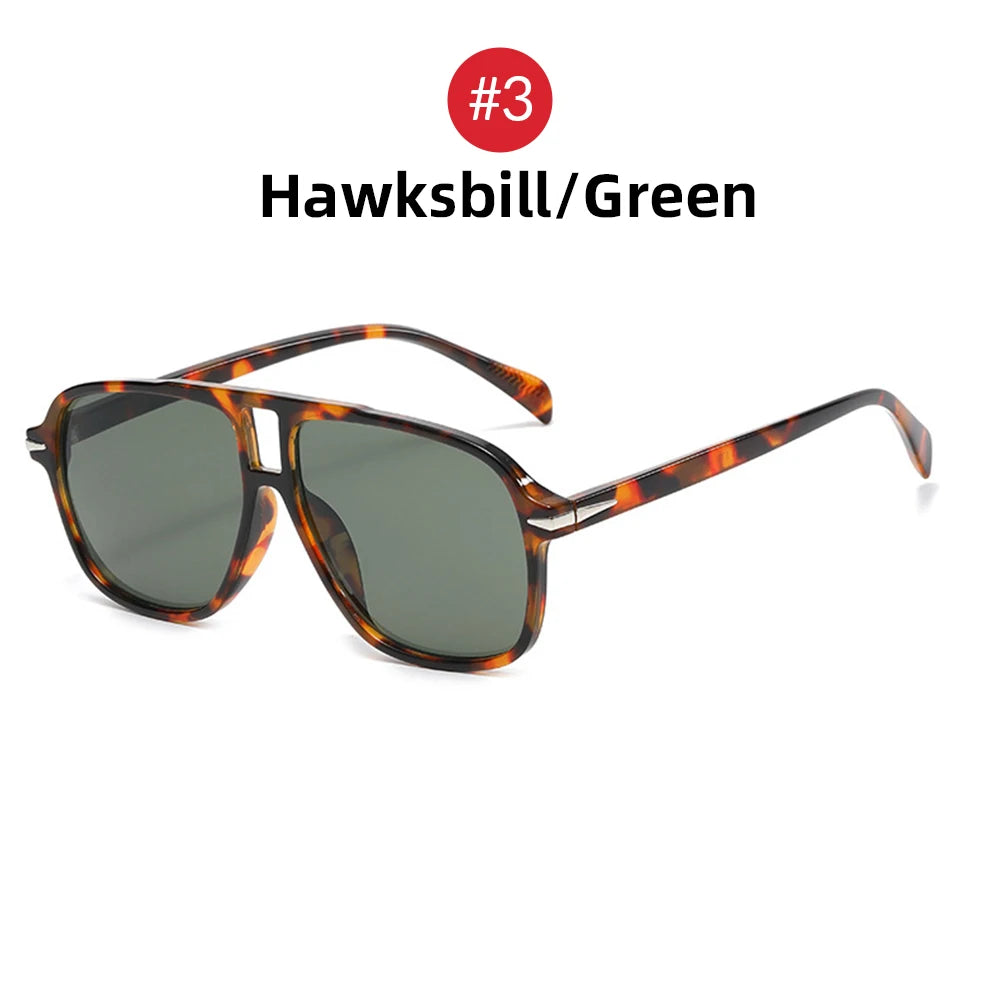 CowLost | earmuffs-vivibee-retro-gradient-brown-aviator-sunglasses-uv400 |30