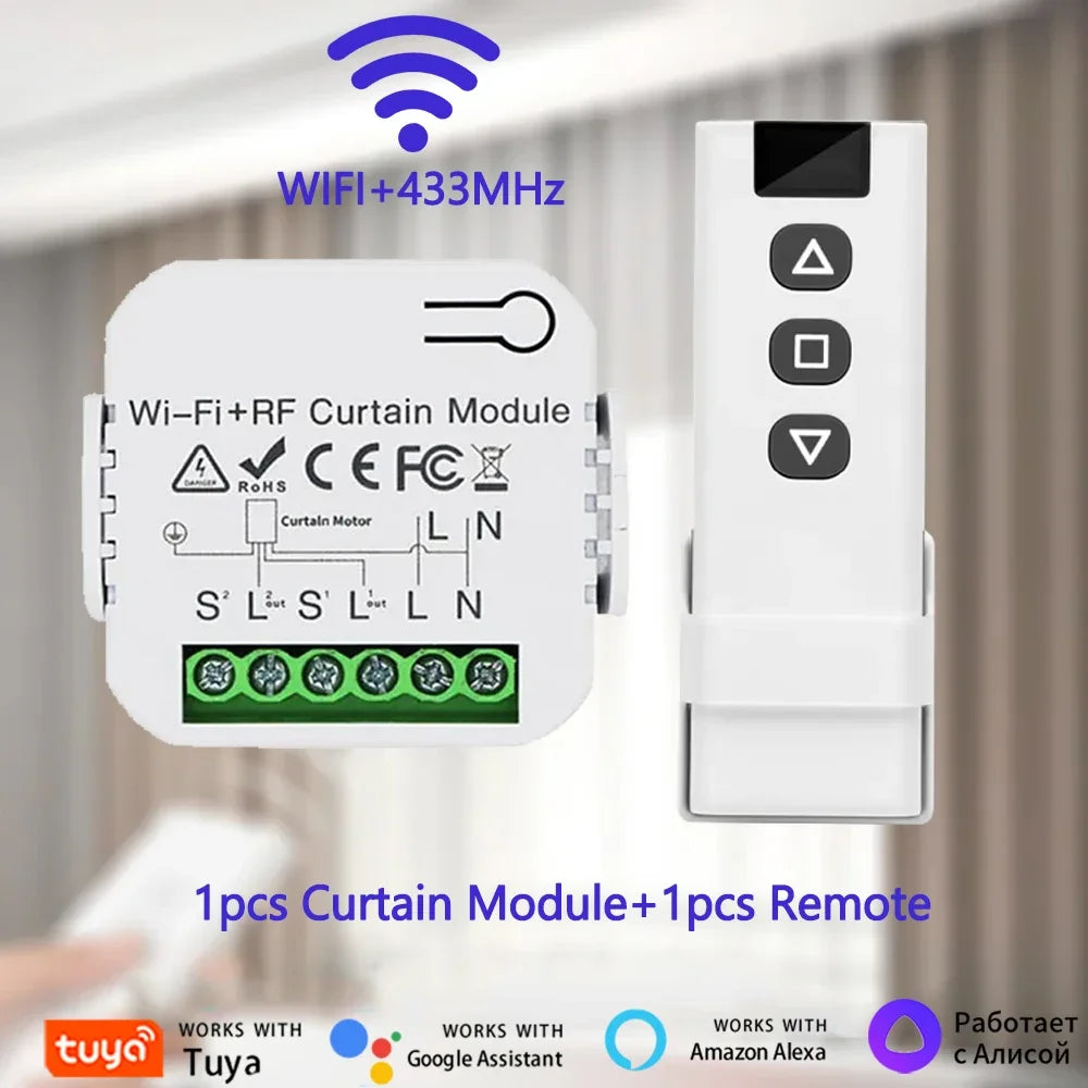 CowLost | product_id-tuya-wifi-433mhz-smart-curtain-switch-for-roller-shades-blinds-with-alexa-google-home |22