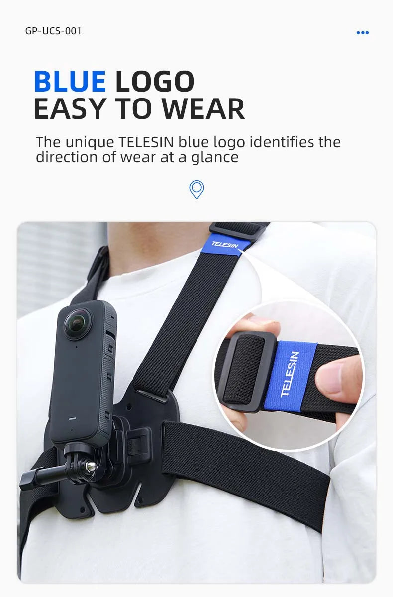 CowLost | telesin-quick-release-chest-strap-mount |2