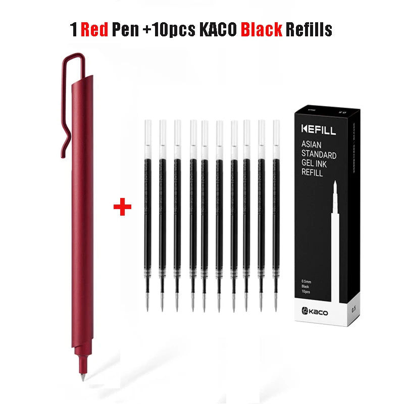 CowLost | product_id-kaco-klip-0-5mm-black-gel-pen-with-clip-for-office-and-school-use |34