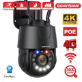 CowLost | outdoor-surveillance-camera-wifi-4g-poe-8mp-5mp-30x-optical-zoom-ai-auto-tracking-150m-ir-distance-metal-ptz-security-camera |1