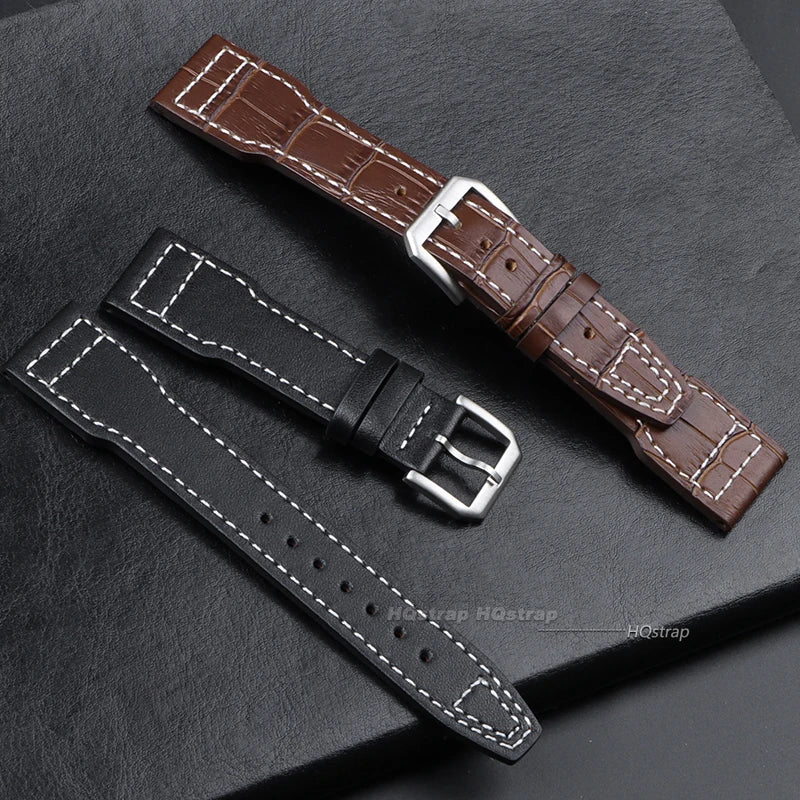 CowLost | bracelets-product_id-leather-watch-strap-20mm-21mm-22mm-for-iwc-pilot-waterproof-sport-replacement-bracelet-unisex |3