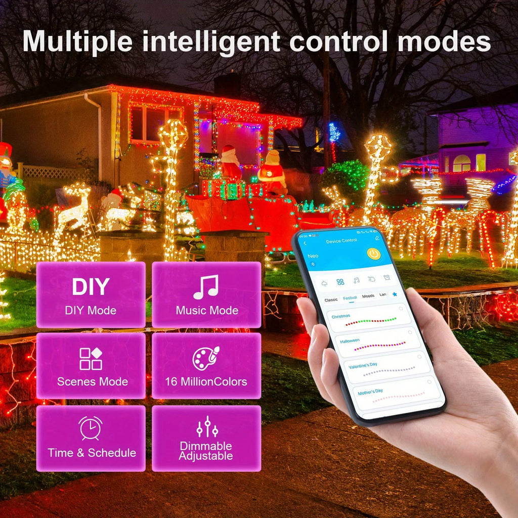 CowLost | led-lights-product_id-ws2812b-rgbic-led-string-light-bluetooth-usb-waterproof-for-christmas-tree-home-decor |3