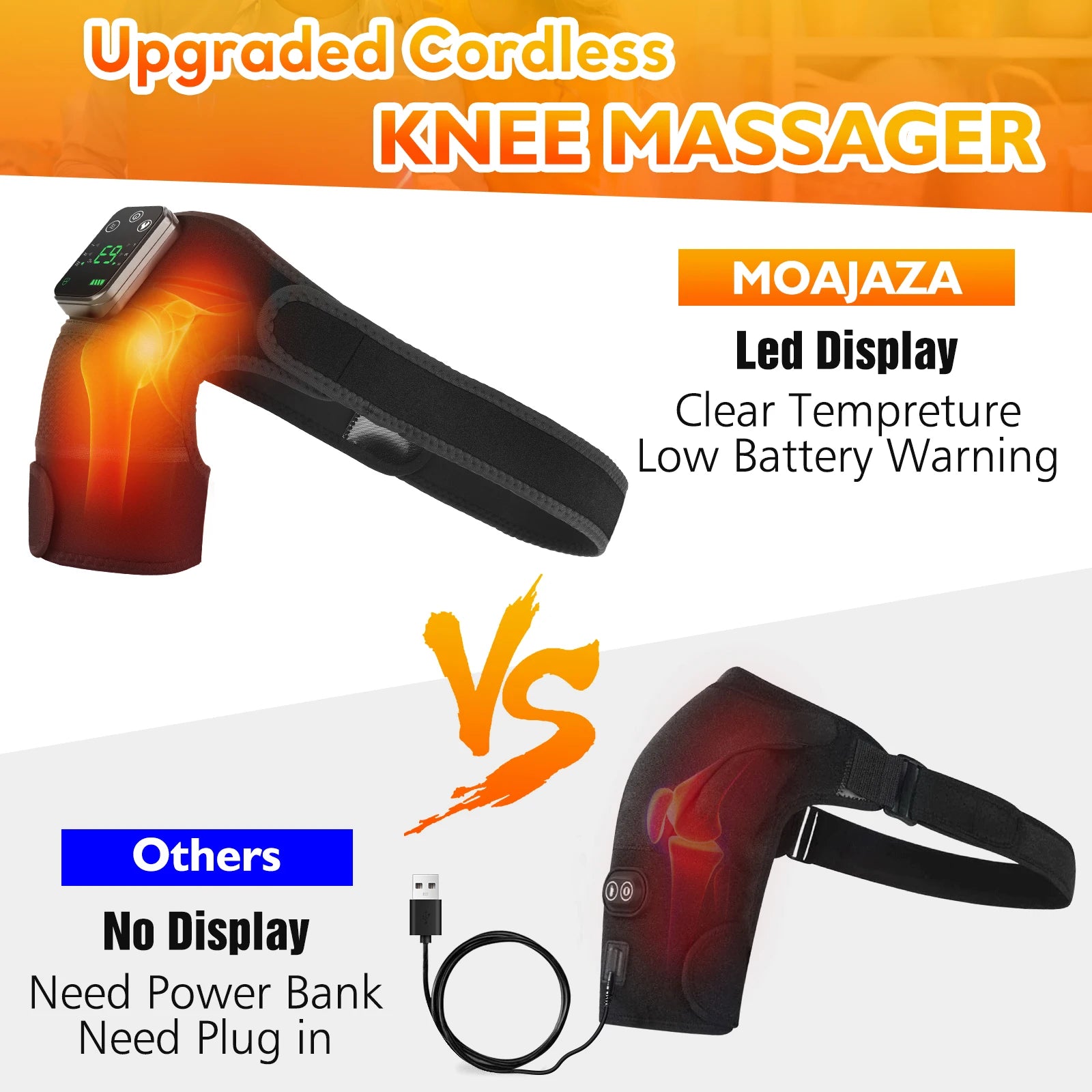 CowLost | shoulder-brace-belt-rechargeable-heating-vibration-shoulder-support |2