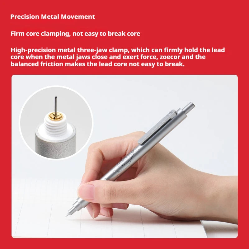 CowLost | product_id-kaco-coca-cola-rocket-0-5mm-mechanical-pencil-with-bubble-lines-break-resistant-hb-lead-smooth-writing |4