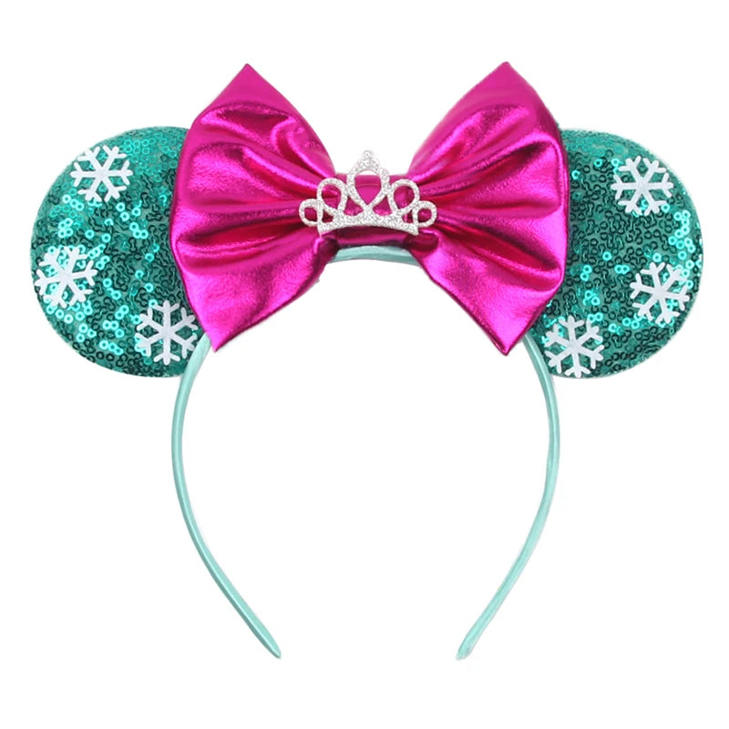 CowLost | glitter-crown-hairband-girls-princess-party-headwear |30