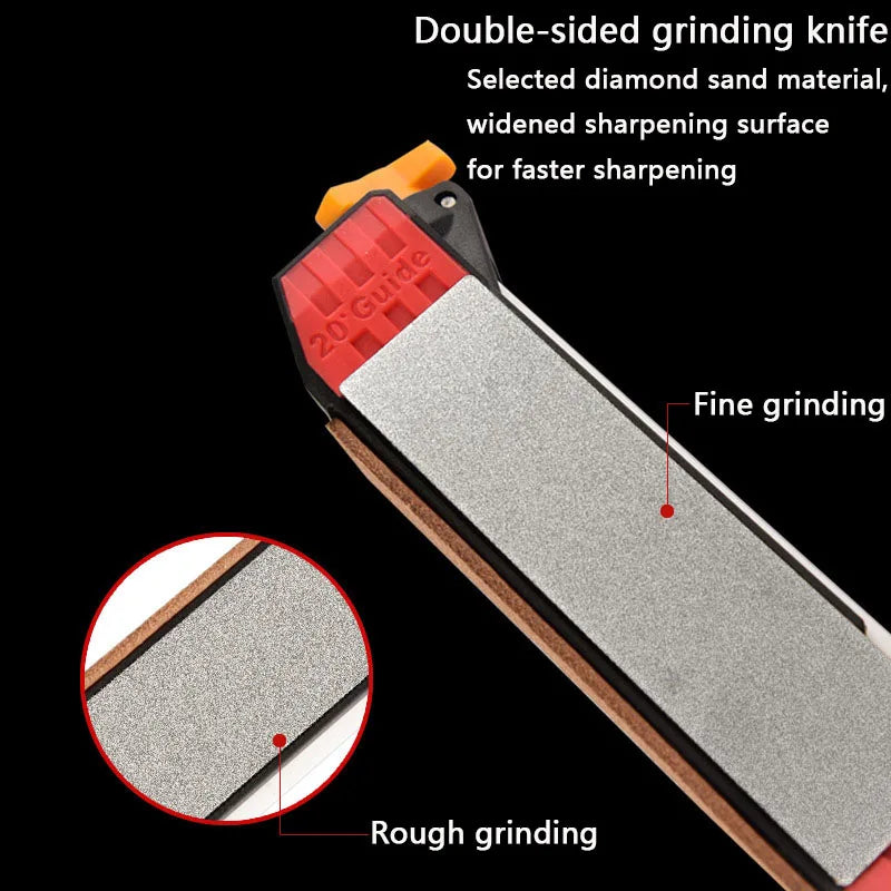 CowLost | 1pc-multifunctional-knife-sharpener-household-diamond-knife-sharpener-double-sided-sharpening-tools-for-outdoor-camping-kitchen |2