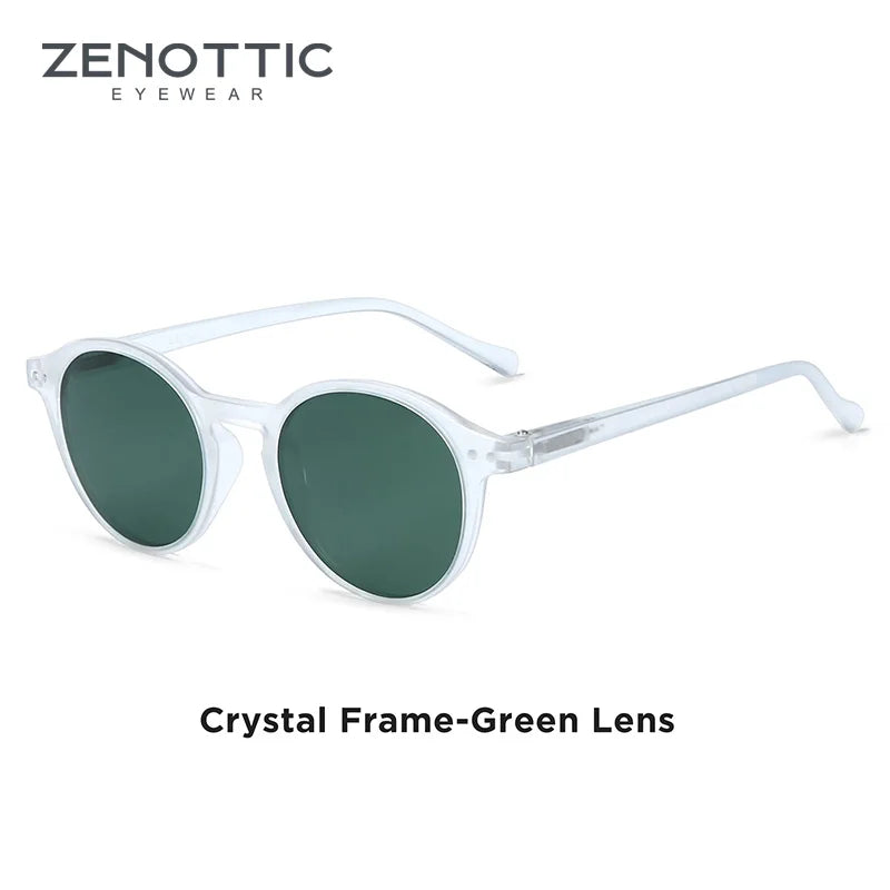 CowLost | zenottic-s-size-retro-circular-polarized-sunglasses |35