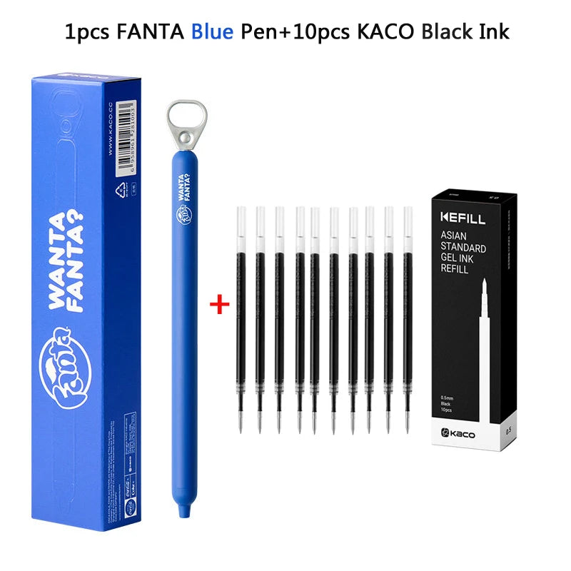 CowLost | product_id-kaco-fanta-collaboration-0-5mm-black-gel-pen-smooth-writing-for-study-office |21