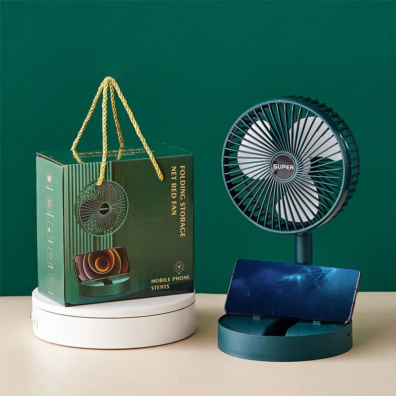 CowLost | product_id-homefish-portable-mini-usb-electric-fan-with-remote-and-retractable-design |20