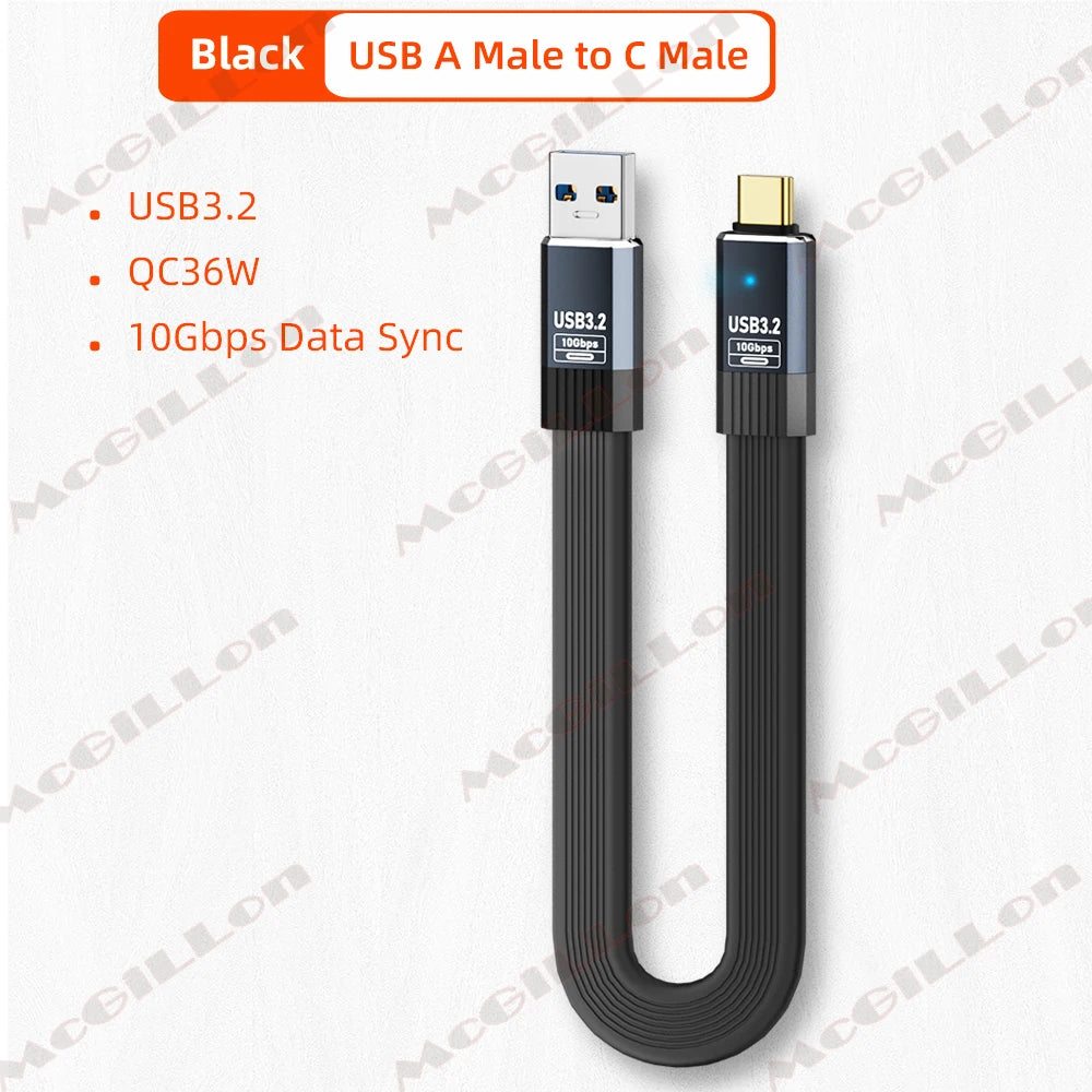 CowLost | product_id-usb-3-2-10gbps-usb-a-to-usb-c-cable-3a-36w-qc3-0-fast-charging-for-samsung-nvme-android |16