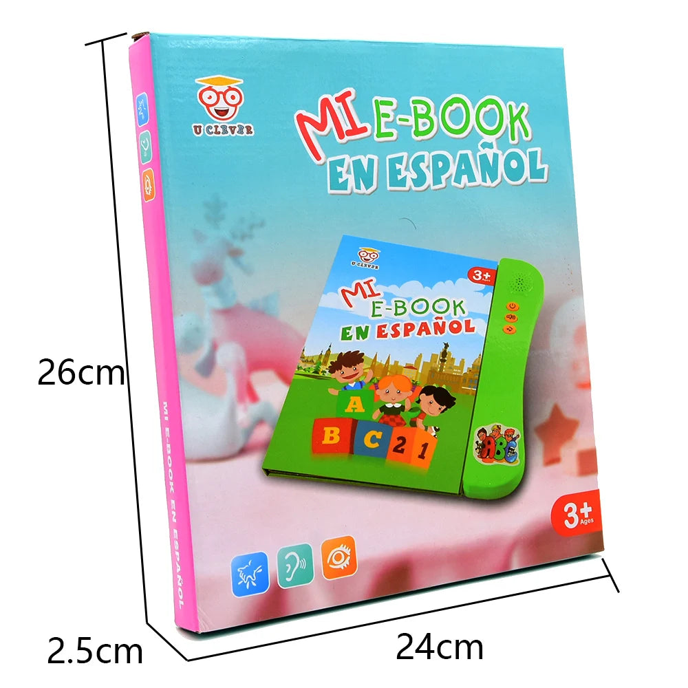 Learn Spanish for Kids Audio Book | Spanish Talking Sound Book for Toddlers